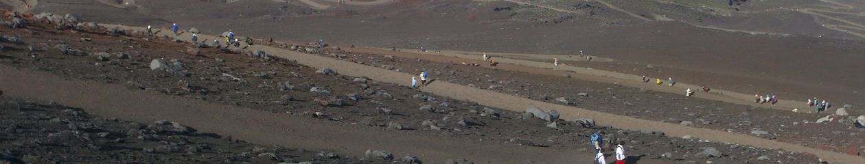 クリックすると・・世界文化遺産で日本最高峰の富士山に登る〜富士登山